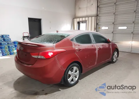 2013 Hyundai Elantra Gls from USA, damaged, VIN 5NPDH4AE2DH318495